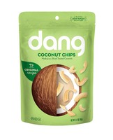 Dang Gluten Free Toasted Coconut Chips, Original, 3.17 Ounce Bags Dang Gluten Free Toasted Coconut Chips, Original, 3.17 Ounce Bags