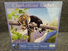SunsOut CLOTHESLINE CAPER Puzzle by Persis Clayton Weirs
