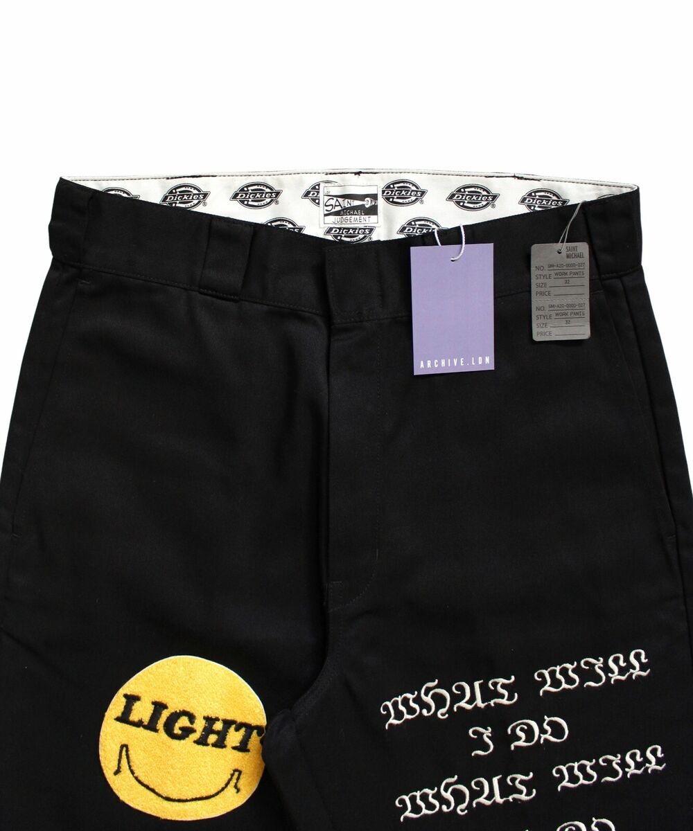 Saint MXXXXXX Michael X Dickies Work Pants - Waist 30 & 32 Saint MXXXXXX Michael X Dickies Work Pants - Waist 30 & 32