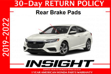 2019-2022 HONDA INSIGHT NEW GENUINE OEM REAR BRAKE PADS [43022-TXM-A02]