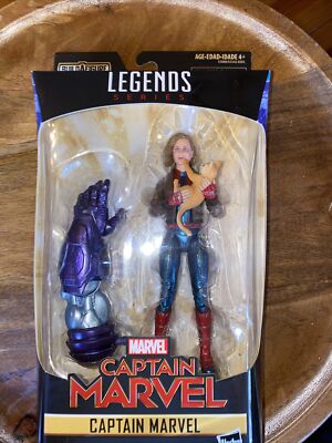 Marvel Legends Series Captain Marvel in Bomber Jacket-Left Arm 6