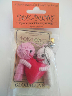 POK-PONG - Our Heart Phone Strap Mini Puppe