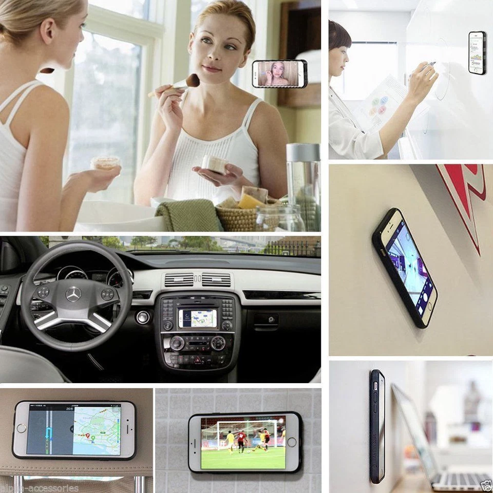 Anti Gravity Custodia Per IPHONE X, XS Massimo 12 Pro Sticky Nano Ventosa Cover - Immagine 4 di 4