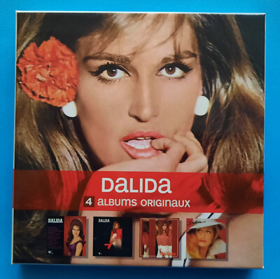 dalida Coffret 4 CD originaux . Edition limitée . Année 2011 .