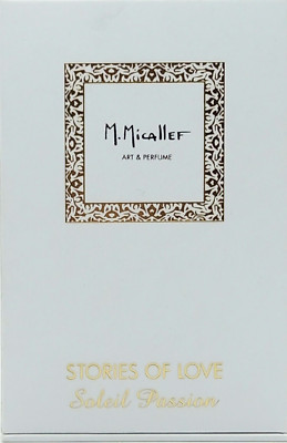 M. MICALLEF STORIES OF LOVE SOLEIL PASSION EDP SPRAY UNISEX 3.3 Oz / 100 ml NEW!