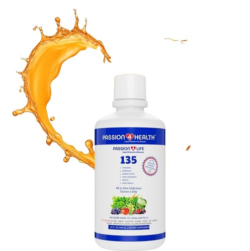 Passion 4 Life Mega Liquid Multivitamins, Trace Minerals, Amino
