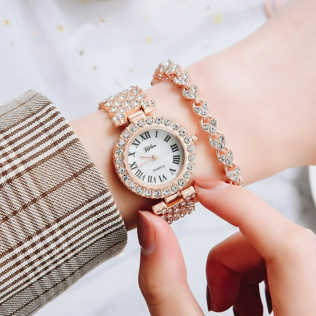 Reloj oro online rosa