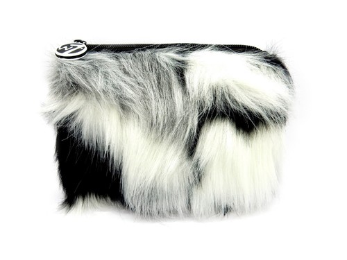W7 Furry Large & Small Bags - Makeup & Pencil Cases Case Brush Bag - Picture 9 of 14