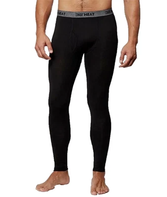 32 Degrees Mens Heat Performance Thermal Base layer Leggings 2PK(BLACK, L) NWT