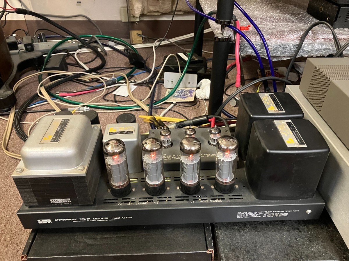 Luxman 3500 Stereo Tube main Amp | eBay