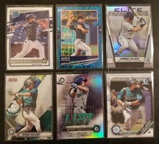 Mariners Rookie Lot (6). Abraham Toro, Jared Kelenic, Marco Gonzales Green /35