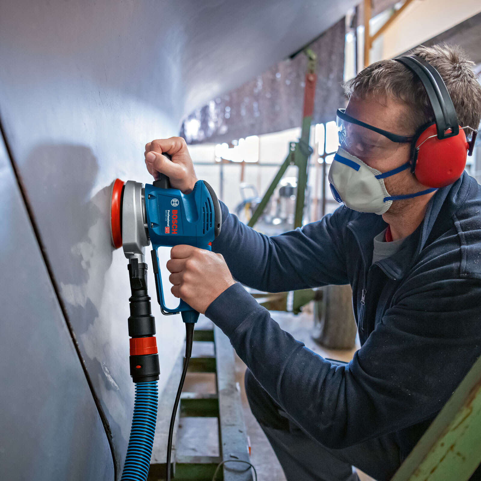 Bosch Professional Exzenterschleifer GEX 34-125 im Karton inkl 