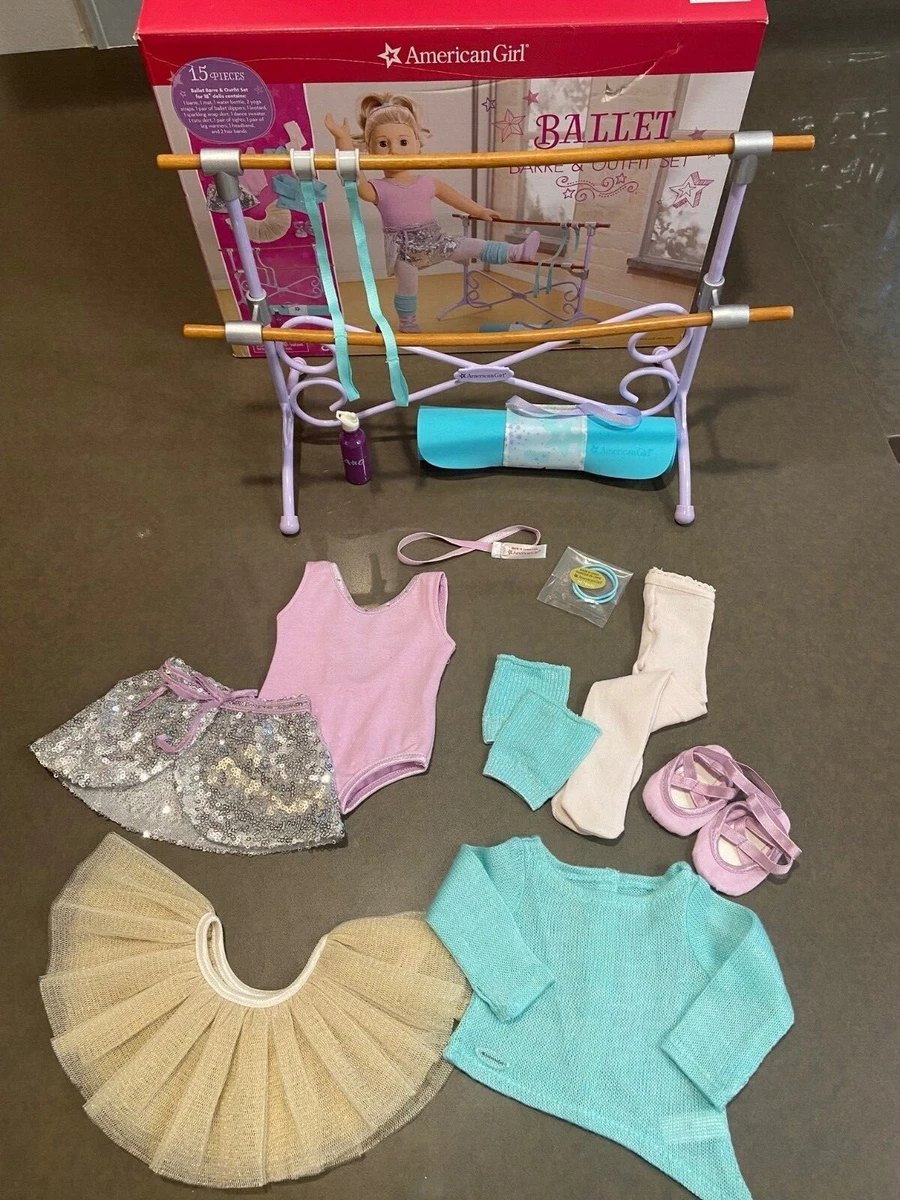 American Girl Ballet Bar and Outfit Set
