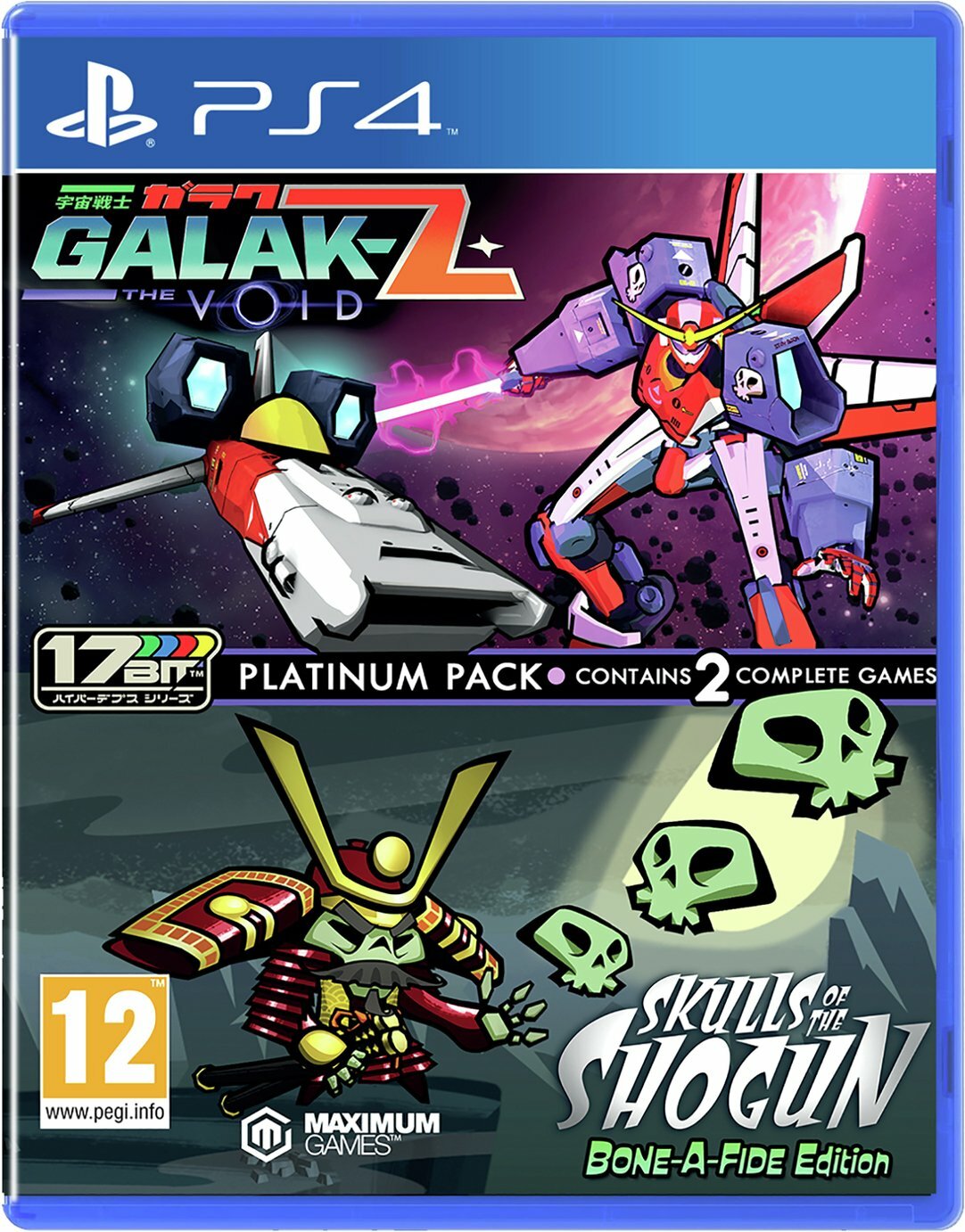 Galak-Z The Void %2B Skullsof The Shogun Bone-A-Fide UK Import PS4 Playstation 4