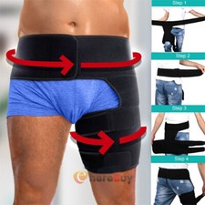 Compression Hip Brace Groin Support for Sciatica Pain Relief Recovery Men Women