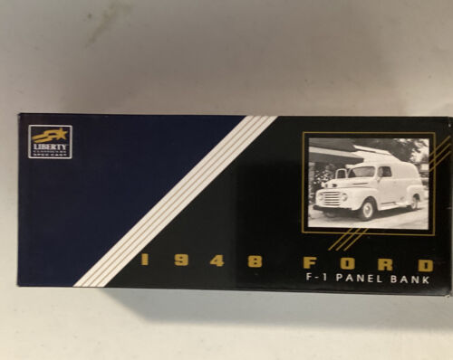 Liberty Classics Die Cast Metal Collector 1948 Ford F-1 Panel Bank #68022 - Zdjęcie 1 z 4