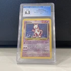 Mewtwo 10/102 Base Set Unlimited Holo Rare CGC 6.5 Ex/NM+ Pokemon TCG