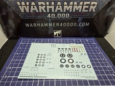 Adeptus Mechanicus Transfer Sheet x1 Transfers Decals Sheets Warhammer 40k
