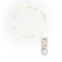 Vbs Micro-Led-Lichterkette, Mit Timer, 10 Leds