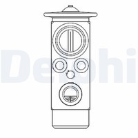 Delphi Expansionsventil Klimaanlage CB1024V FüR E67 Bmw E66 E65 7Er 730 735 740