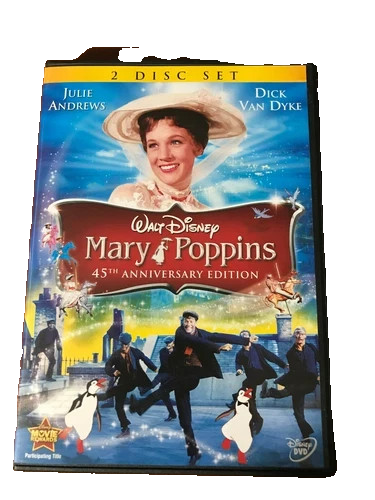 MARY POPPINS (DVD) VG Disc + Cover Art - NO CASE - Imagen 1 de 1