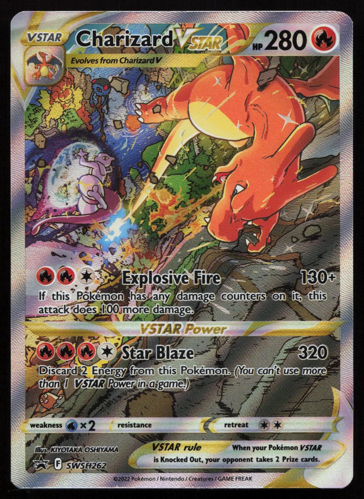 Charizard VSTAR 2022 Sword & Shield: Black Star Promo #SWSH262