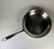 Chefmate Cookware Solid Stainless Steel 10” Sauté Pan