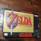 The Legend of Zelda: A Link to the Past Nintendo SNES CIB With Box Poster Manual