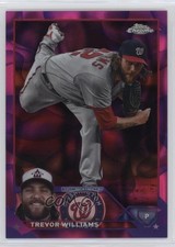 2023 Chrome Update Magenta & Purple Lava Lamp Refractor Trevor Williams 13tz