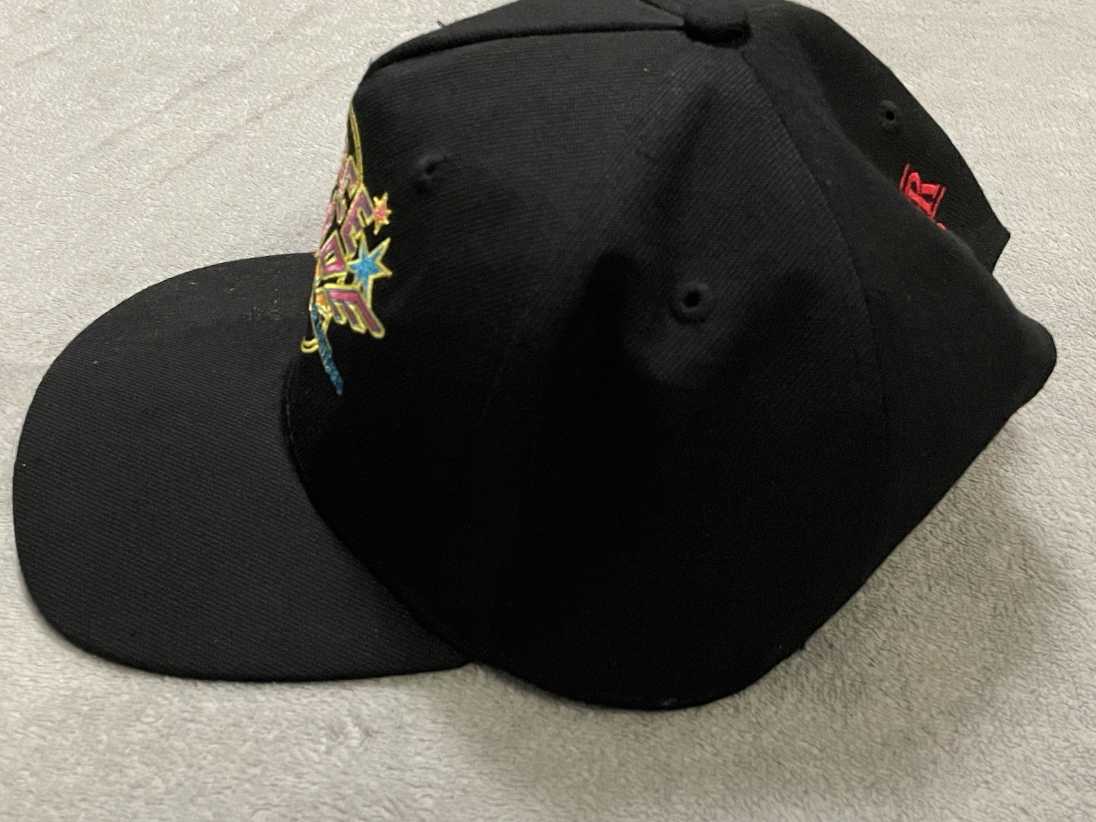 Stranger Things Black Adjustable Strapback Hat Ca… - image 6