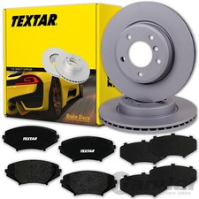 TEXTAR BREMSSCHEIBEN 323mm + BELÄGE VORNE für MAZDA RX-8 Baujahr 2003 - 2012