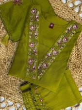 Designer Indian Pakistani Kurta Pant Dupatta Set  Bollywood Style Women Kurti