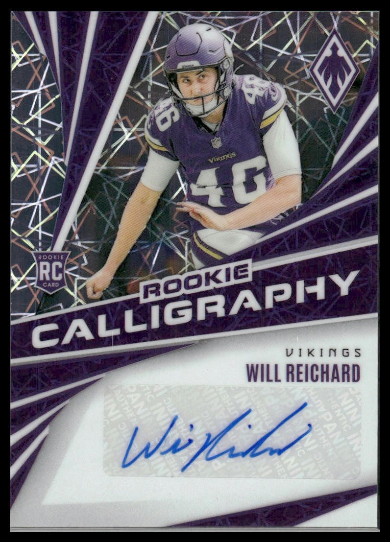Will Reichard Panini Phoenix Rookie Calligraphy Autographs #RCWRD Stars