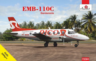 Amodel AMO72391 - 1:72 Embraer EMB-110C Bandeirante - Neu