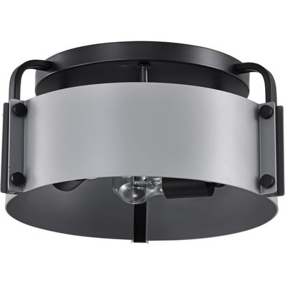 Nuvo Lighting 60/7850 Altos Semi-Flush Mount Matte Gray
