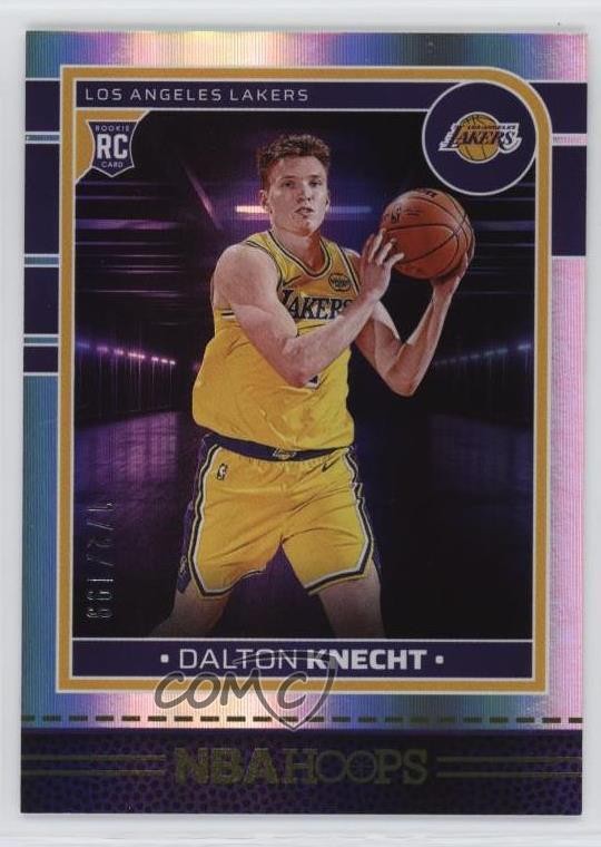 2024 Panini NBA Hoops Premium Box Set 172/199 Dalton Knecht #247 Rookie RC