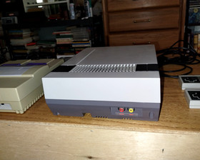 VTG Nintendo NES-001 Super SNES Control Deck NES-101 Advantage Bundle Lot EXC