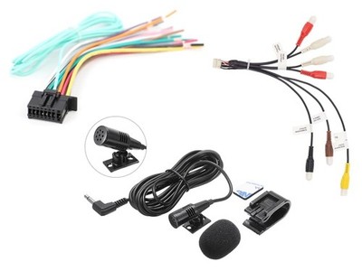Car Audio Cable Set XT3314 RCA Wire Harness Mic with Pioneer AVH240EX AVH-240...