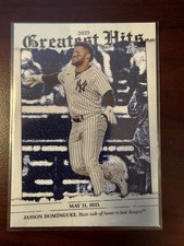 Topps 2026 Series 1 Greatest Hits Jason Domínguez #GH-6 Yankees