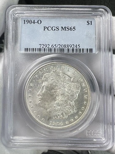 1904-O $1 Morgan Dollar 90% Silver New Orleans PCGS MS65 US Coin