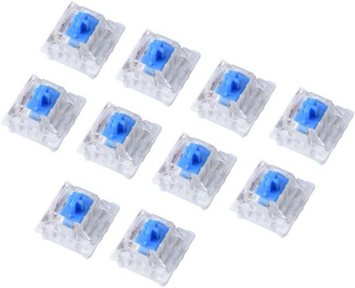 10Pcs Mechanical Blue Keyboard Buttons Key Shaft for Newgiant RGB Series, Mechan