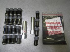 Mcgard 65540bk Black Tuner Style Spline Drive Lug Nut Lock Kit 12-20 Mcgard 65540bk Black Tuner Style Spline Drive Lug Nut Lock Kit 12-20