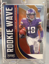 Justin Jefferson Minnesota Vikings Panini Playoff Select Prizm NFL Card Lot