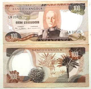 BILLET ANGOLA 100 ESCUDOS 1972 Pick 101 SUP