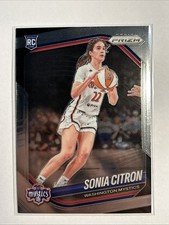 2025 Panini Prizm WNBA Sonia Citron RC Rookie Base #122 Mystics Crease