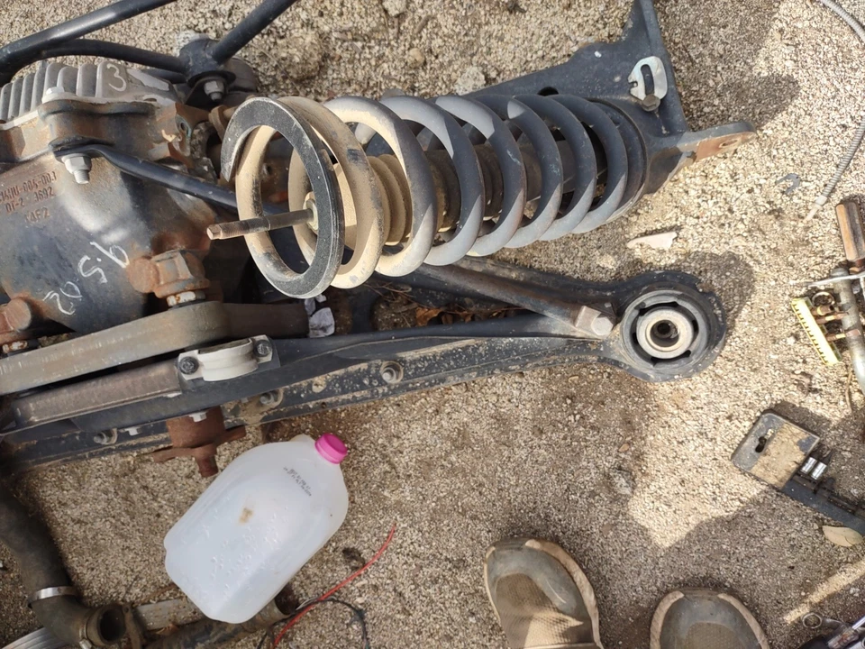 Juego de muelles helicoidales amortiguador trasero izquierdo/derecho Jaguar XJ8 X308 1998-03  Foto 4 de 4