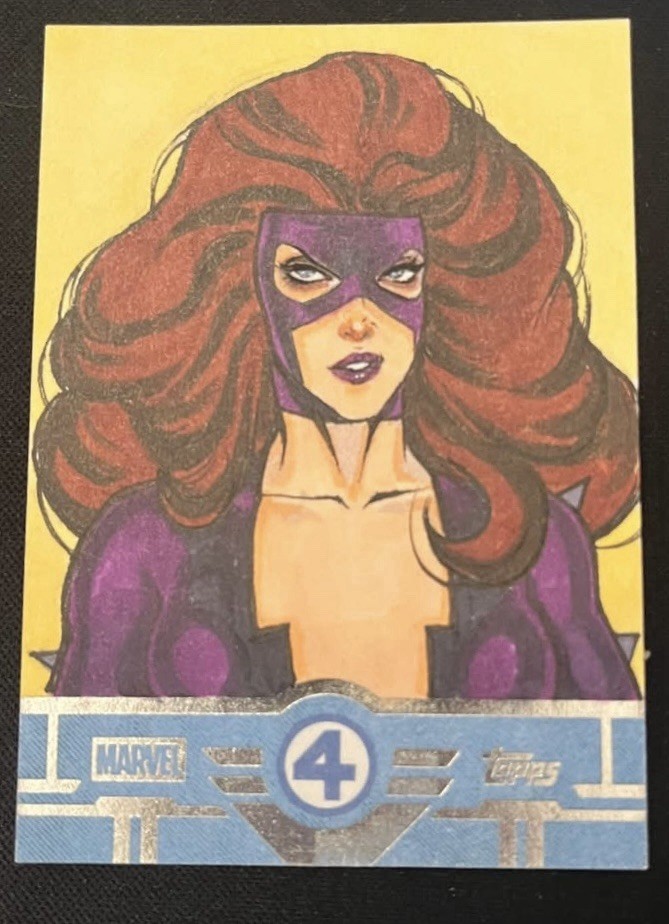 Alcione Silva Marvel 2026 Topps Finest Fantastic Four Sketch Card trading card — raw and PSA graded price guide