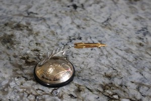 RARE small desk top ussr rocket "VOSTOK" Gagarin first in space 12/04/1961