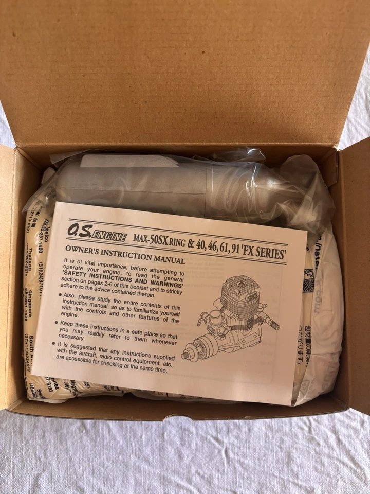 SO Engine - OS Max 61 FX - Novo na caixa - Imagem 3 de 4