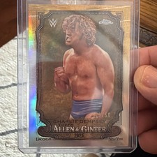 2025 Topps Chrome Allen & Ginter WWE #AG-CDY Charlie Dempsey Gold Ref. /50 🔥📈